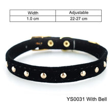 Load image into Gallery viewer, Cat Collar With Bell Safety Cat Collars Puppy Dog Collar For Cats Small Dogs Kittens Solid Pet Collar Chihuahua Products YS0032