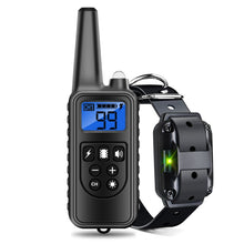 Load image into Gallery viewer, Electric Dog Training Collar Waterproof Rechargeable Remote Control Pet with LCD Display for All Size Bark-stop Collars 40% Off