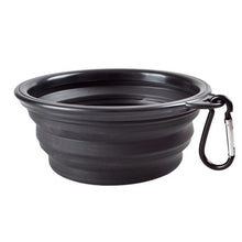 Load image into Gallery viewer, Dog Bowl Foldable Eco Firendly Silicone Pet Cat Dog Food Water Feeder Travel Portable Feeding Bowls Puppy Doggy Food Container
