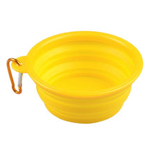 Load image into Gallery viewer, Dog Bowl Foldable Eco Firendly Silicone Pet Cat Dog Food Water Feeder Travel Portable Feeding Bowls Puppy Doggy Food Container
