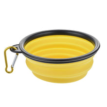 Load image into Gallery viewer, Dog Bowl Foldable Eco Firendly Silicone Pet Cat Dog Food Water Feeder Travel Portable Feeding Bowls Puppy Doggy Food Container
