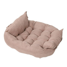 Load image into Gallery viewer, Soft Dog Bed Kennel Suede Pet Lounger Cats Dog Beds Washable Breathable Dogs Bedding For Small Medium Large Dogs Pet Supplies
