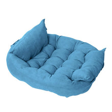 Load image into Gallery viewer, Soft Dog Bed Kennel Suede Pet Lounger Cats Dog Beds Washable Breathable Dogs Bedding For Small Medium Large Dogs Pet Supplies
