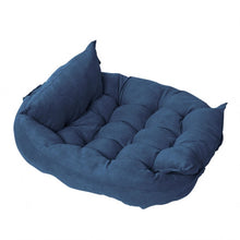 Load image into Gallery viewer, Soft Dog Bed Kennel Suede Pet Lounger Cats Dog Beds Washable Breathable Dogs Bedding For Small Medium Large Dogs Pet Supplies
