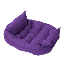 Load image into Gallery viewer, Soft Dog Bed Kennel Suede Pet Lounger Cats Dog Beds Washable Breathable Dogs Bedding For Small Medium Large Dogs Pet Supplies
