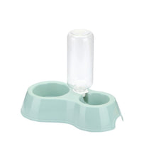 Load image into Gallery viewer, Pet Cat Bowl Automatic Feeder 3-in-1 Dog Cat Food Bowl With Water Fountain Double Bowl Drinking Raised Stand Dish Bowls For Cats
