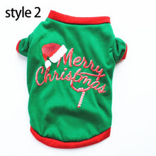 Load image into Gallery viewer, Christmas Cotton Pet Clothing Dog Clothes For Small Medium Dogs Vest Shirt New Year Puppy Dog Costume Chihuahua Pet Vest Shirt
