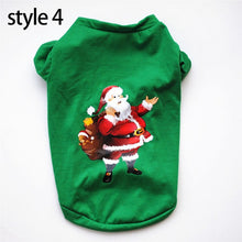 Load image into Gallery viewer, Christmas Cotton Pet Clothing Dog Clothes For Small Medium Dogs Vest Shirt New Year Puppy Dog Costume Chihuahua Pet Vest Shirt
