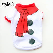 Load image into Gallery viewer, Christmas Cotton Pet Clothing Dog Clothes For Small Medium Dogs Vest Shirt New Year Puppy Dog Costume Chihuahua Pet Vest Shirt
